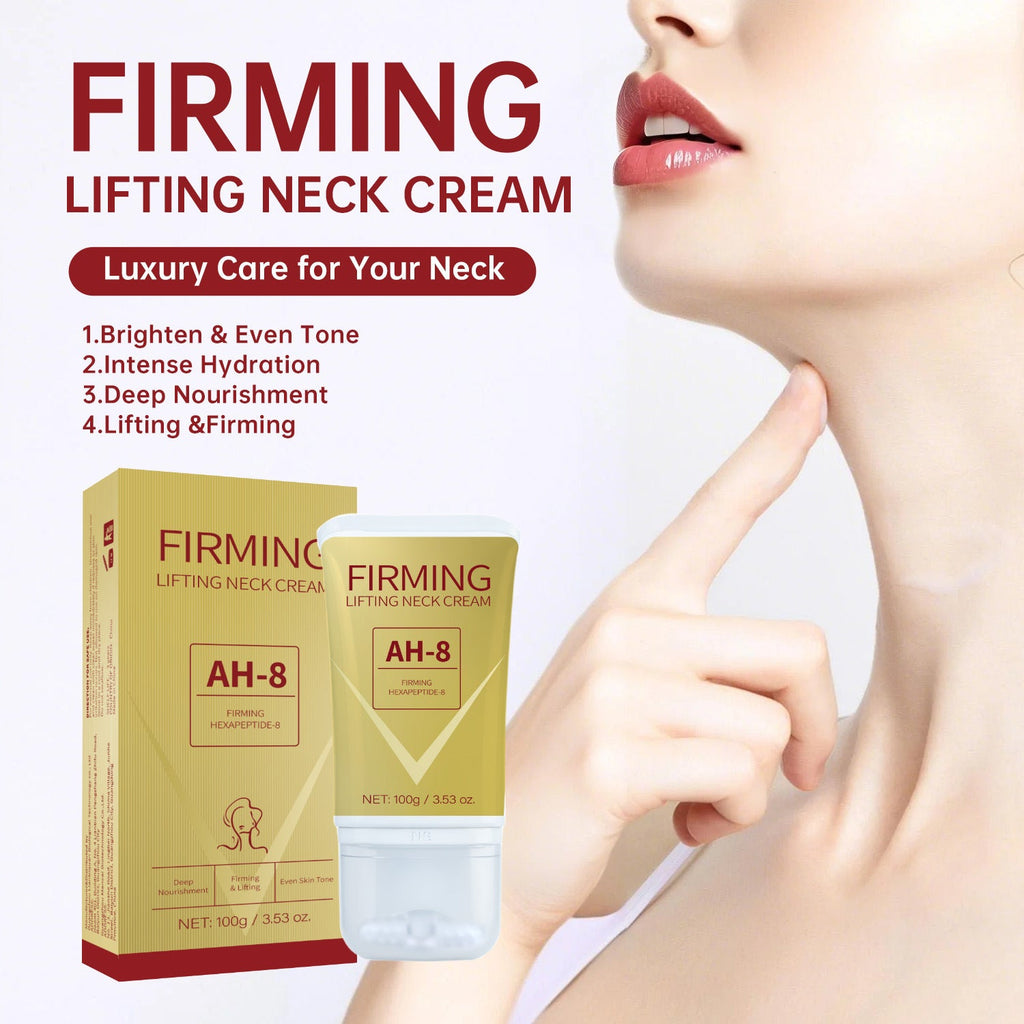Neck Firming Roller Cream Lifts Dilutes Neck Lines Deeply Nourishes Easily Absorbed Massages And Soothes Neck Skin Care