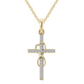 Infinity Cross Necklace