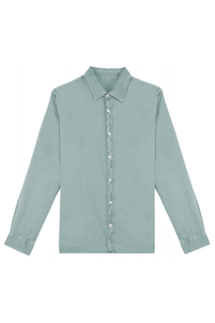 Organic Washed Long Sleeve Shirt