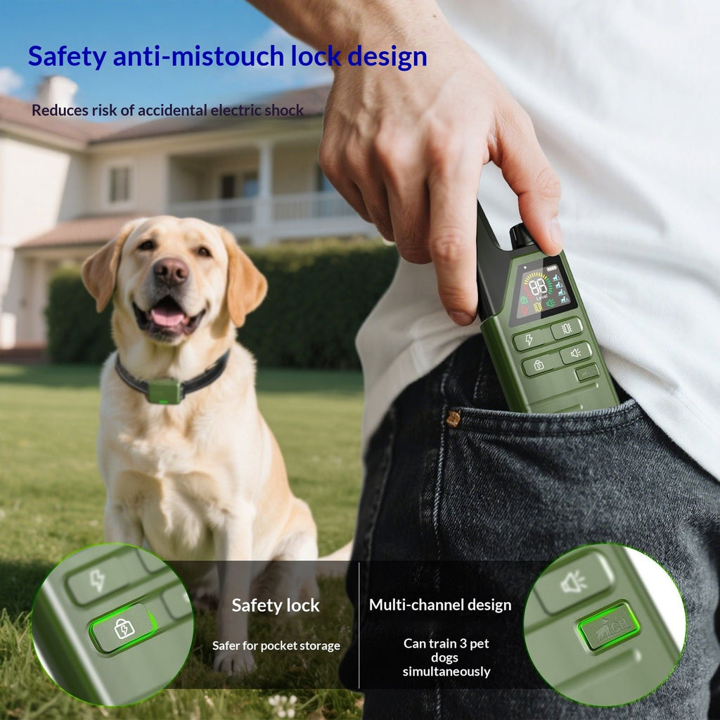 Remote Control Puppy Training Anti-bark Collar