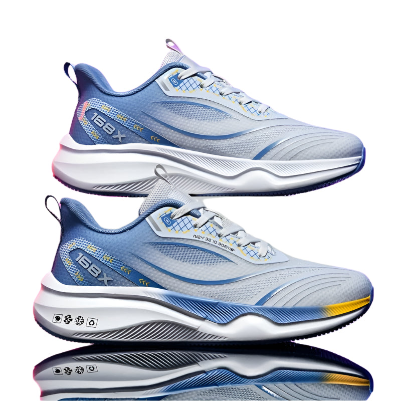 Men's Plus-Size Spring And Summer New Mesh Running Shoes, Featuring a Soft And Lightweight Knitted Breathable Mesh with Shock-Absorbing Soles