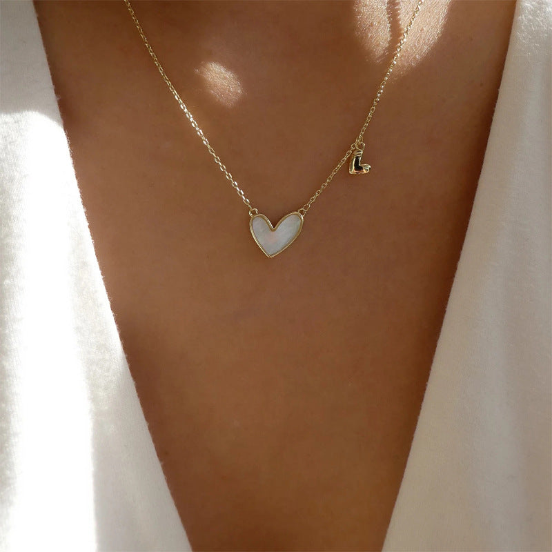 Acrylic Heart Necklace