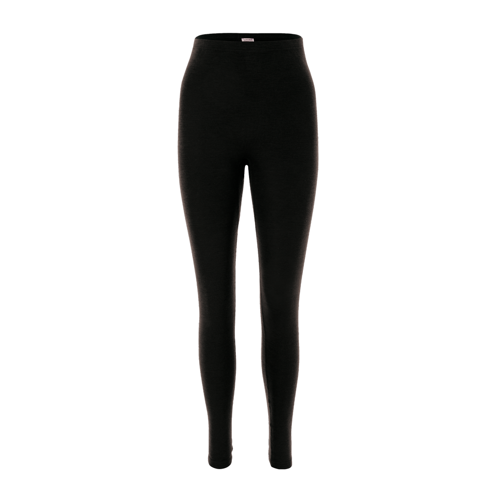 Organic Wool & Silk Leggings: Womens
