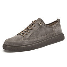 Fashion Sneakers For Men, Genuine Soft Leather Casual Leather Shoes