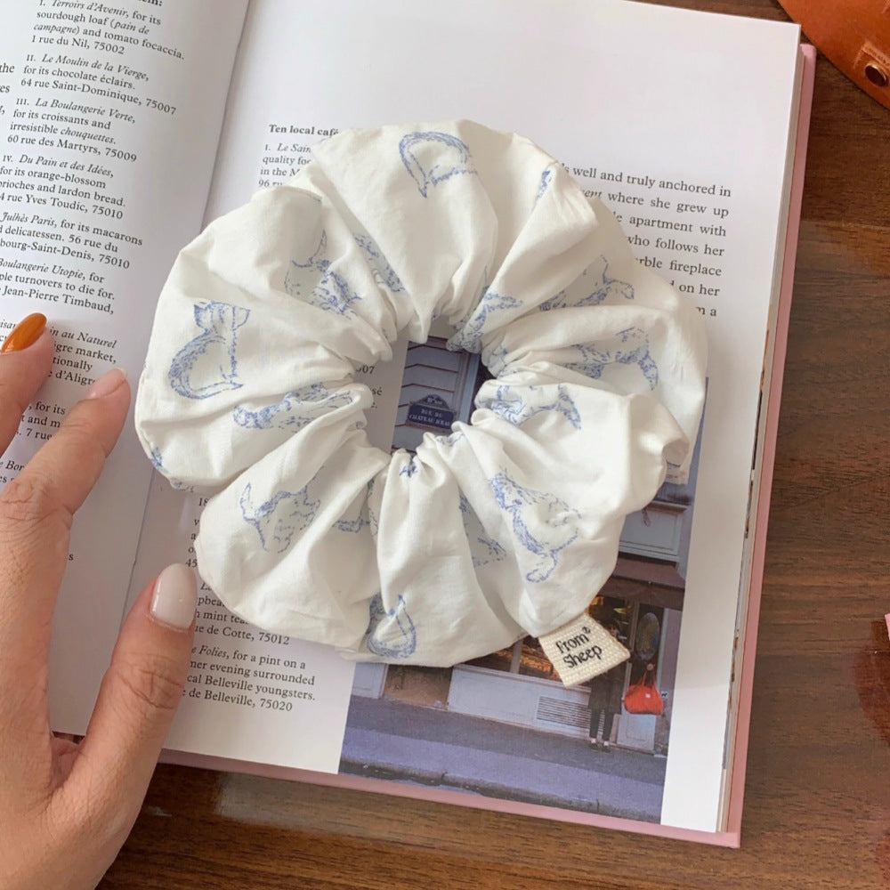 Large Intestine Hair Ring Headdress Female Simple Headband