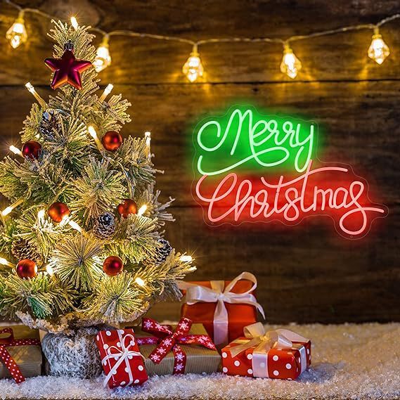 Christmas Decoration Neon LED Signboard