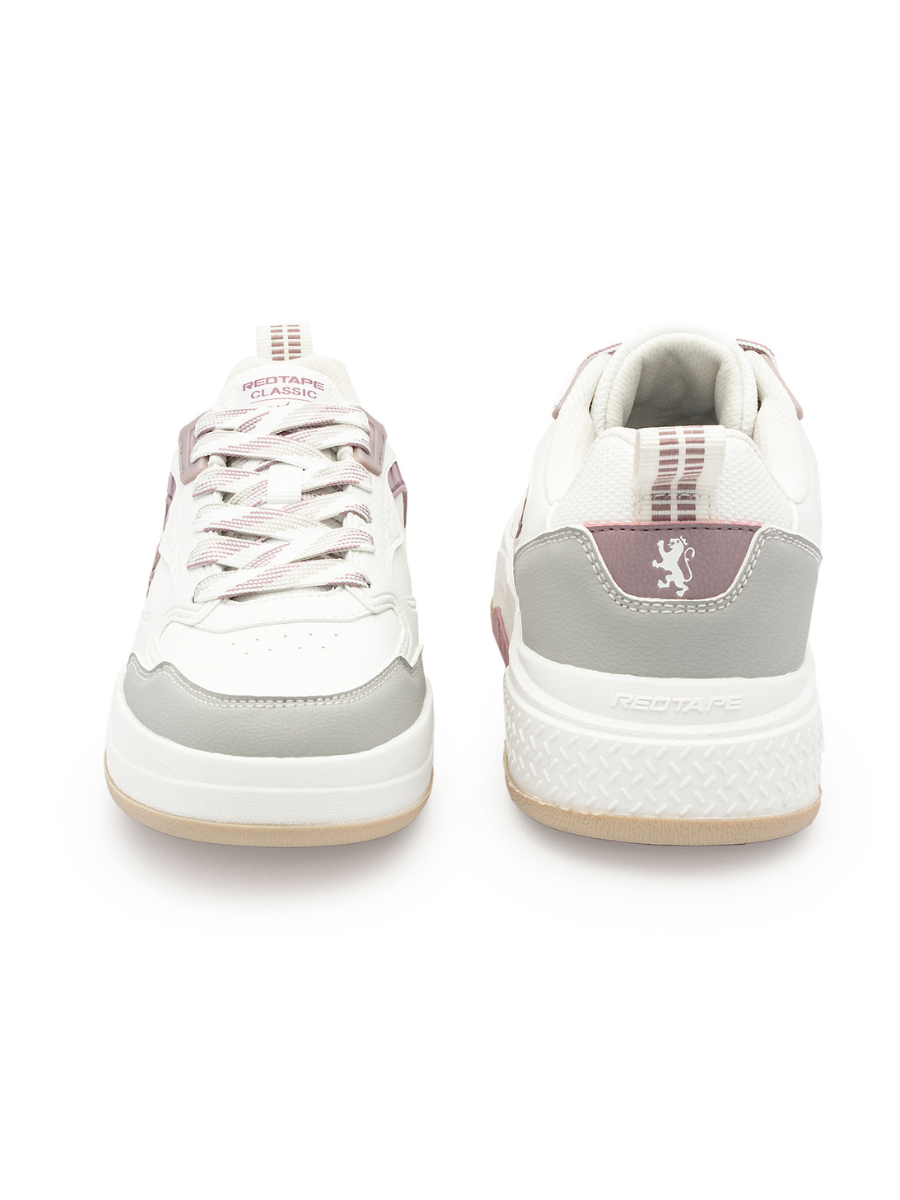 RedTape Womens Breathable Woven Chunky Low-Top Trainers