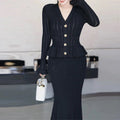 Female V-neck Ruffled Long Sleeved Patchwork Dress