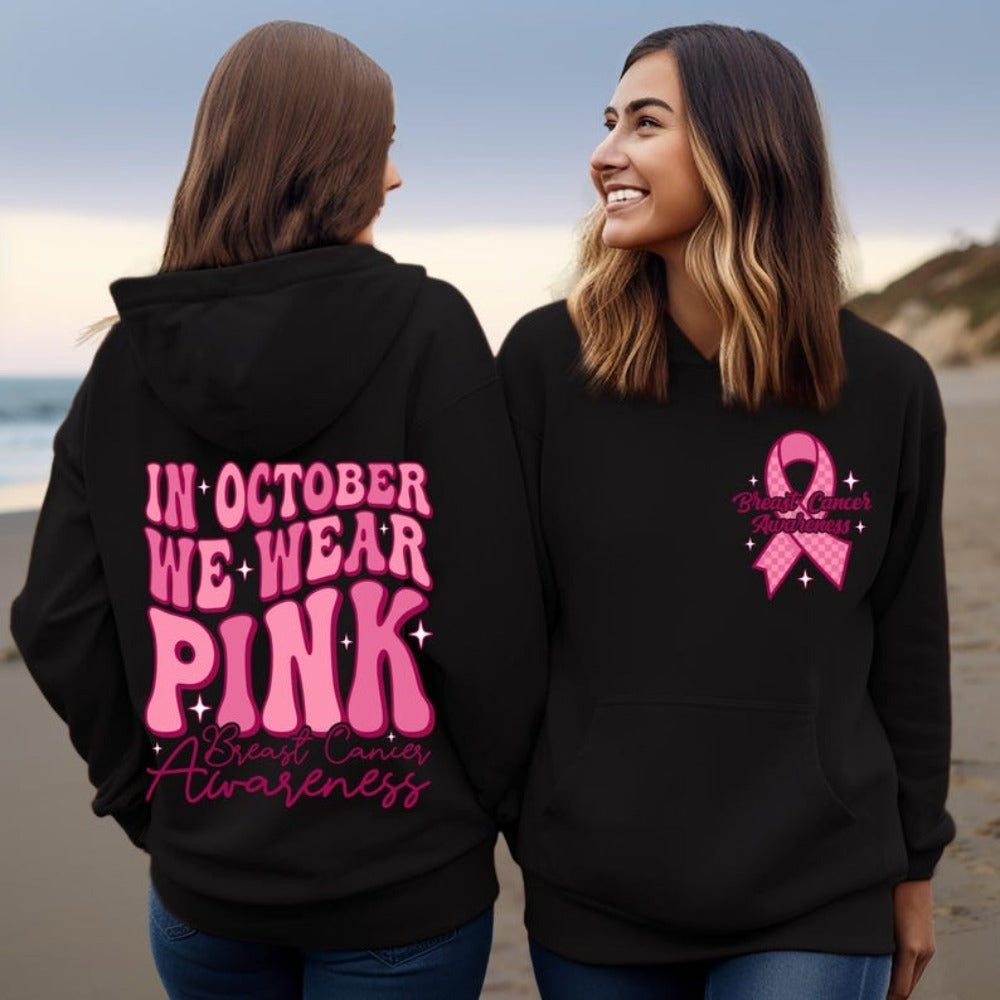 In October We Wear Breast Cancer Awareness Sweat