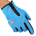 Full Finger Touch Screen Zipper Ski Gloves