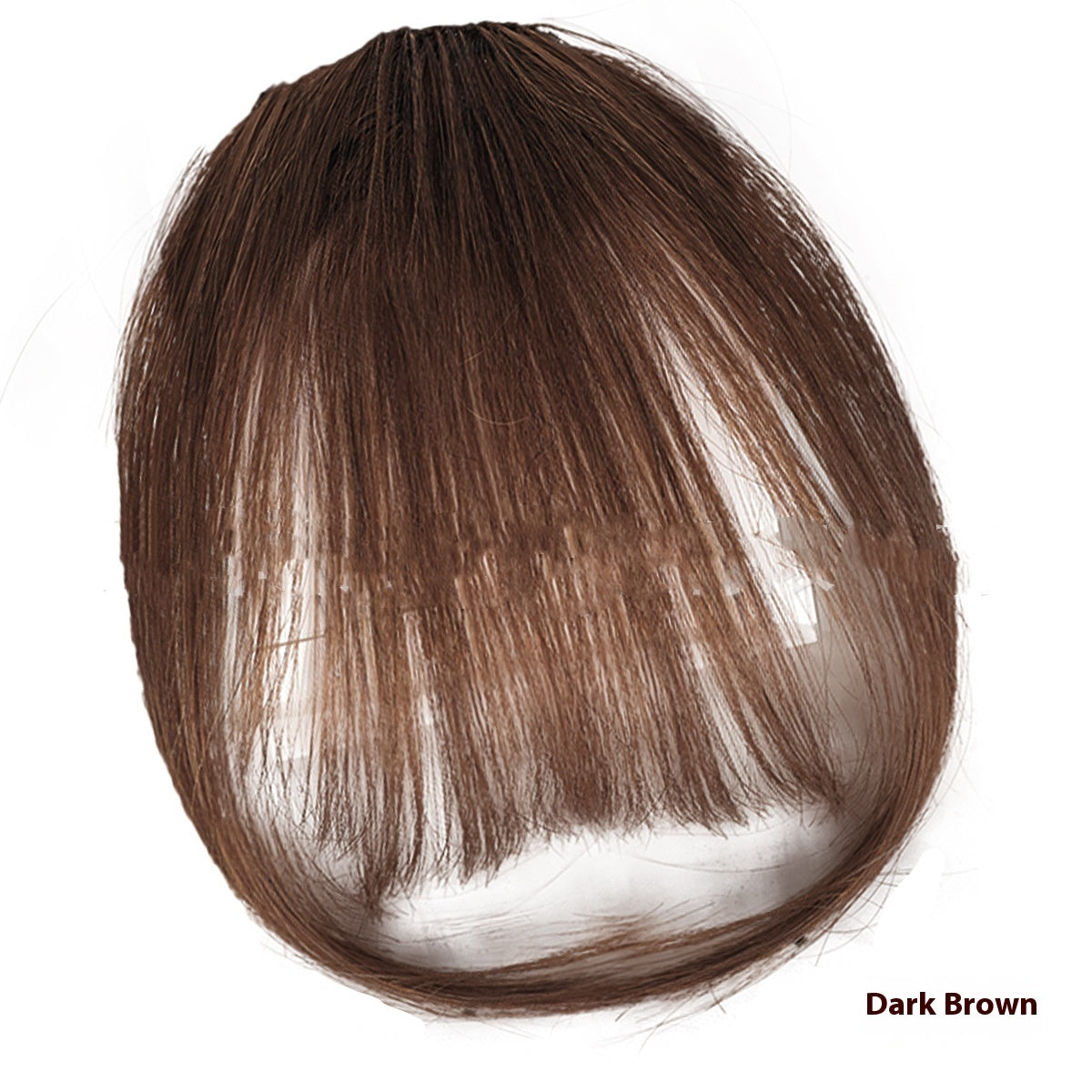 European And American Real Hair Bangs Wig Set Clip-in Bang Women's Natural Light
