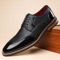 Men's High-end Versatile Comfortable Breathable Trendy Pointed Toe Leather Shoes