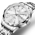 OLEVS Brand New Men's Luminous Waterproof Business Quartz Watch