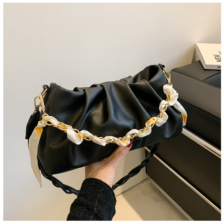 Crossbody Single Shoulder Armpit Cloud Bag