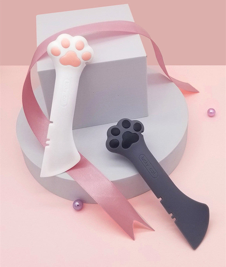 Multifunctional can opener for pet canned spoon