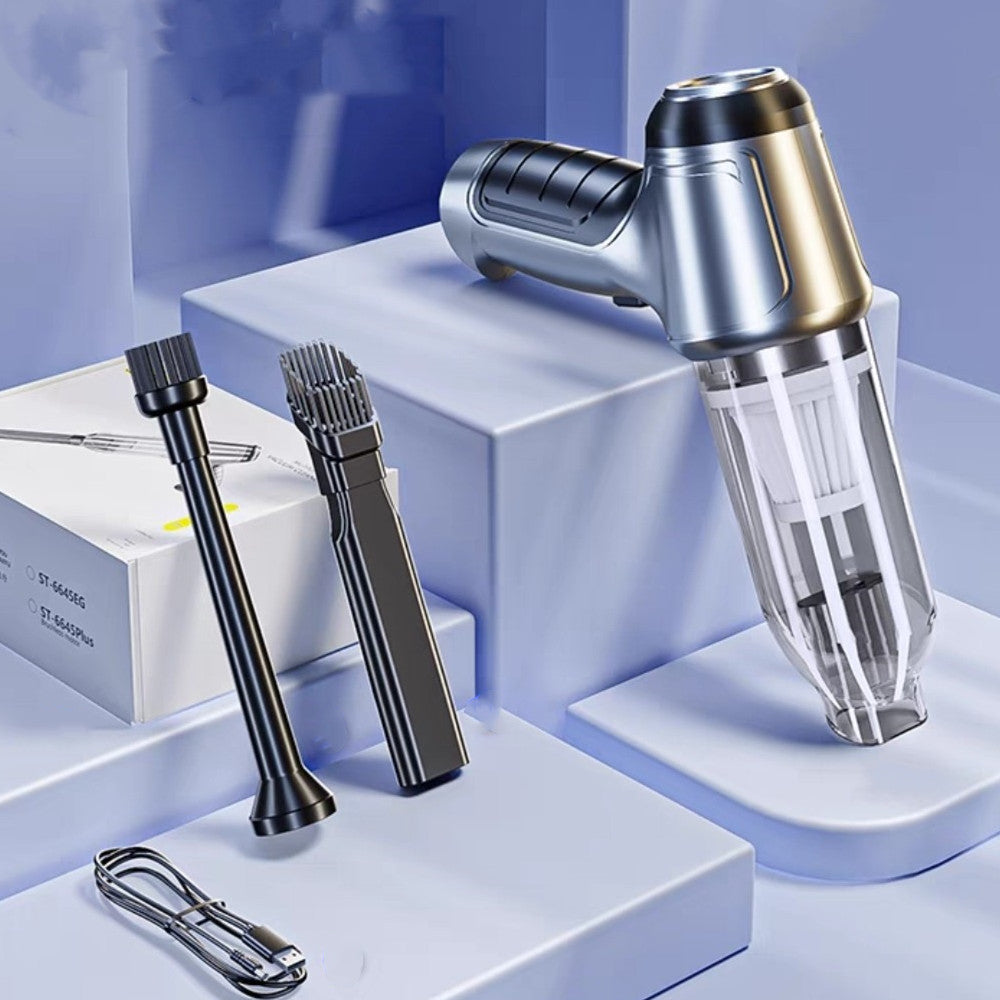 Premium Car Vacuum Cleaner - Powerful Portable Handheld Auto Detailing Tool with Strong Suction