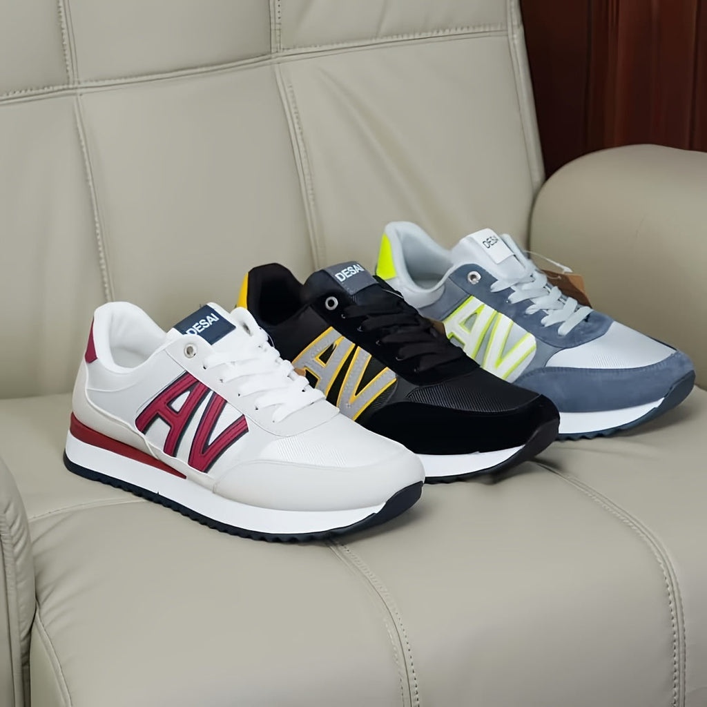 Ultra-Comfortable Breathable Low-Top Lace-Up Shoes for Running