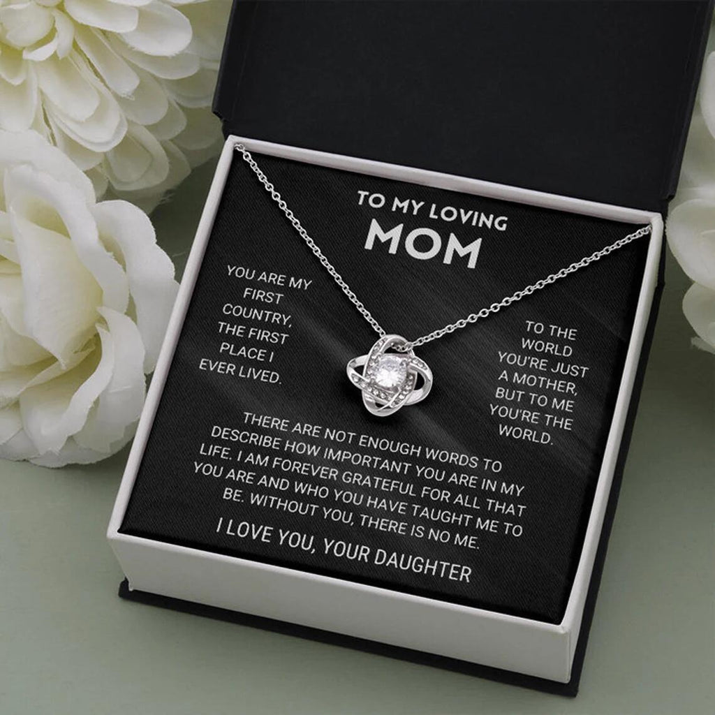 Eternal Heart Four-Leaf Clover Necklace