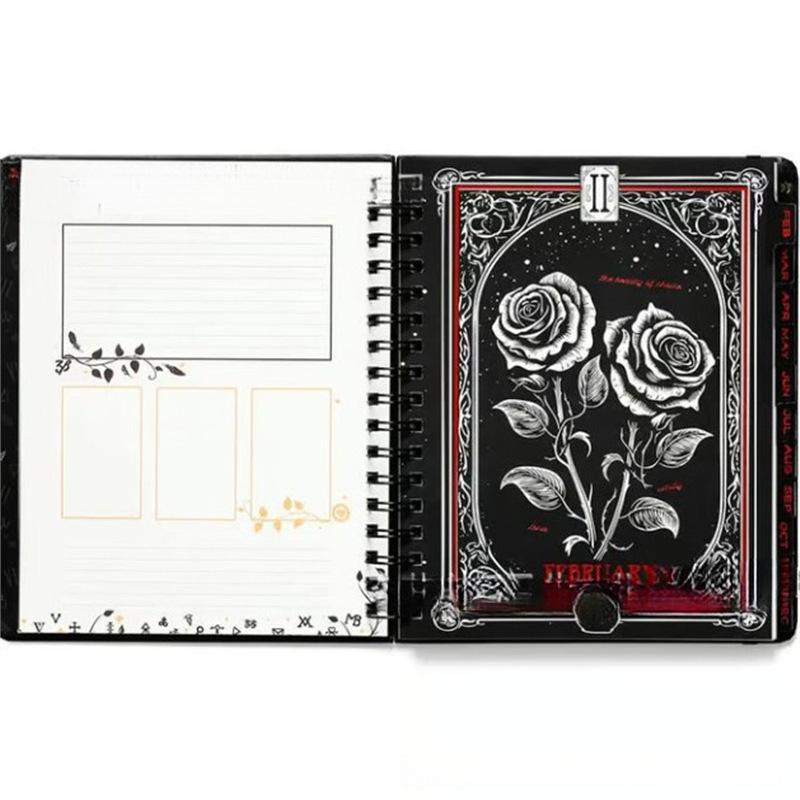 Wait For The Night 2026 Weeks Plan Notepad