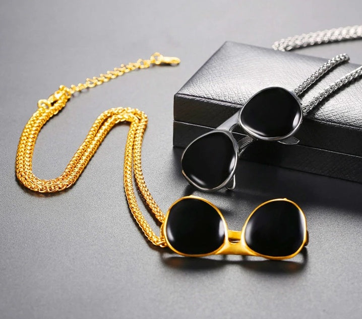 Sunglass Pendant Necklace