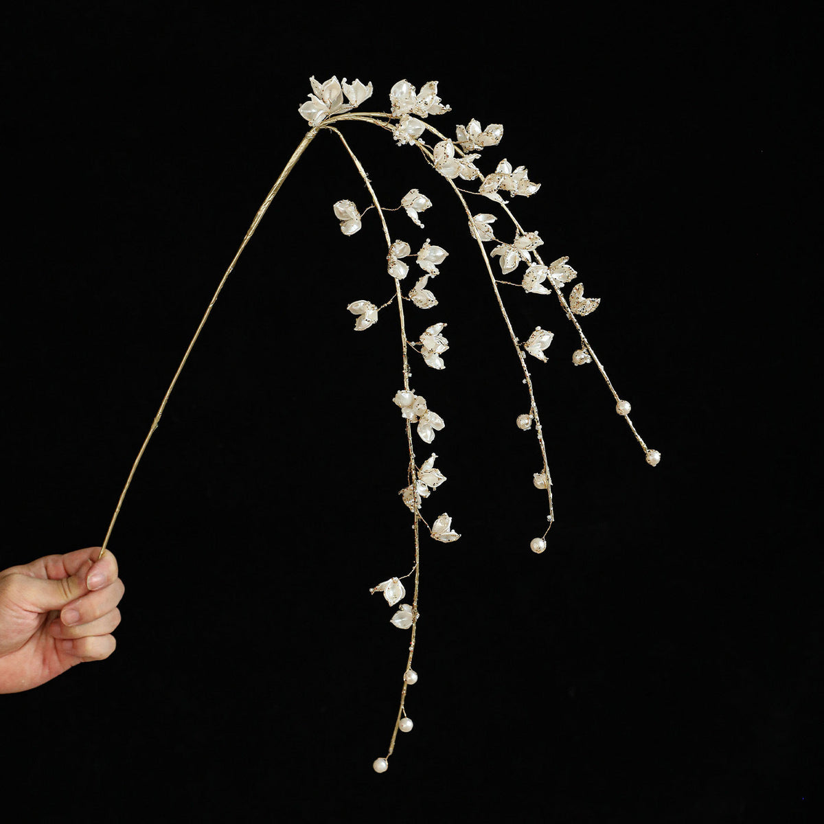 Christmas Acrylic White Crystal Twig Cutting Creative Decoration