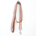 Pet leash, comfortable personality plaid dog chain