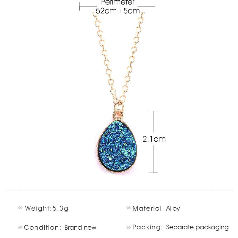 Water Drop Pendant Necklace