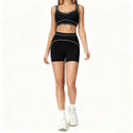 Yoga Shorts Outdoor Running And Fitness Outfit Set