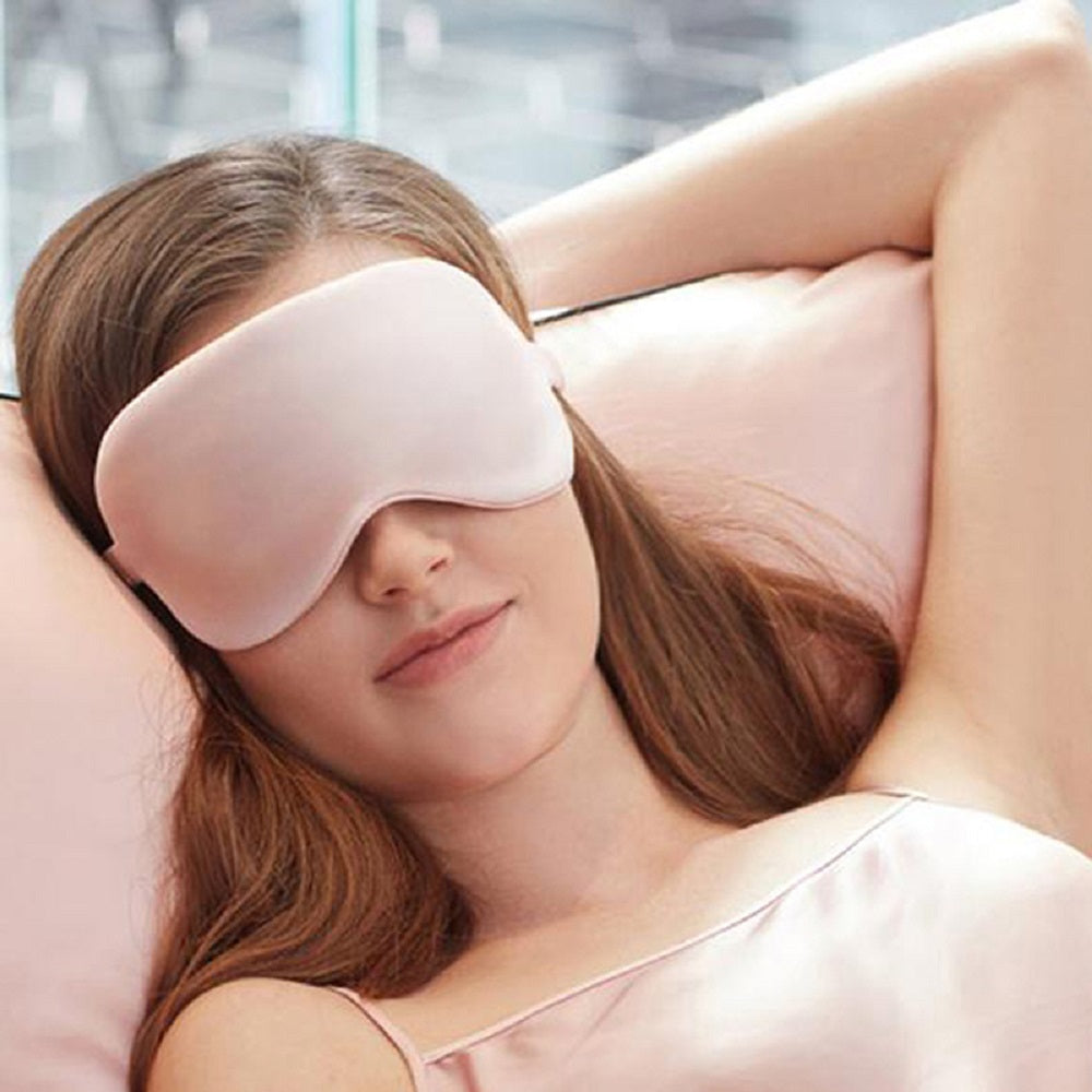 Eye Patch Imitated Silk Eye Patch Shading Sleeping Eye Mask Travel Relax Covers Eye Shade Health Sleeping Shield Eye Care Tools