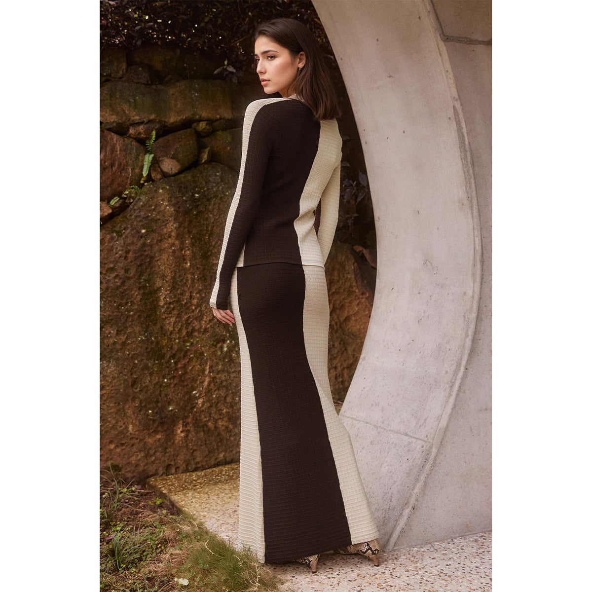 Fashion Women's Wear Temperament Commute Color Matching Suit