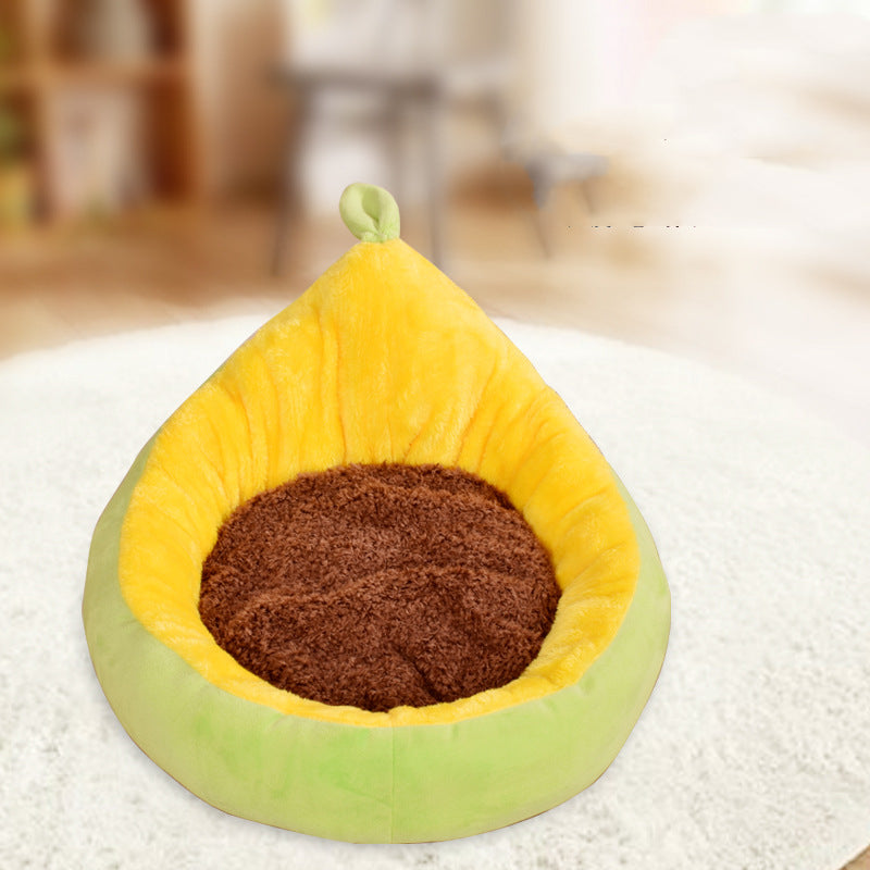 Detachable Cat Small Dog Avocado Kennel
