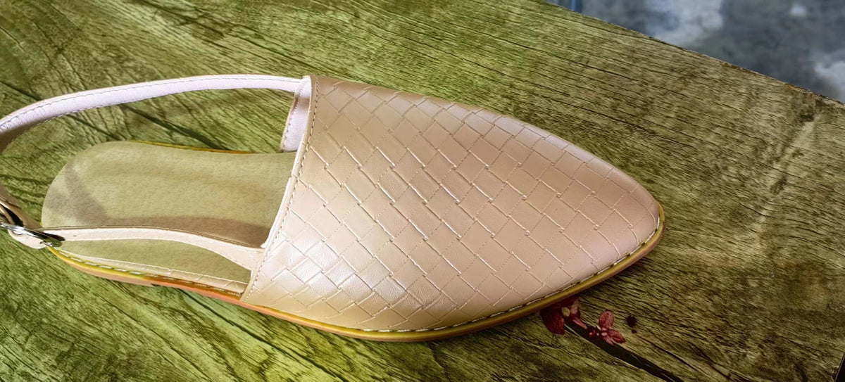European And American Baotou Flat Sandals With Buckle