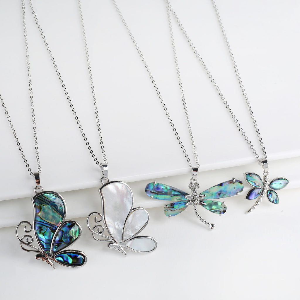European And American New Inlaid Abalone Shell Pendant