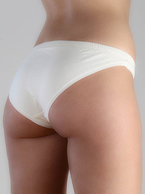 Organic Cotton Stretch Briefs: Womens