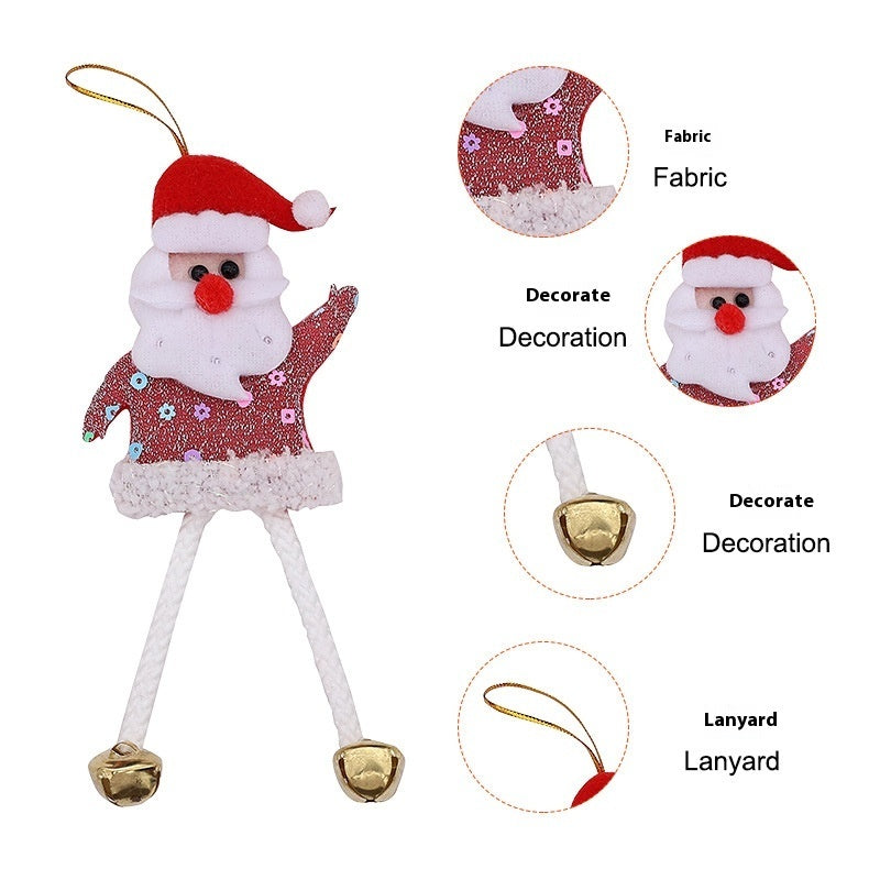Christmas Decorative Small Pendant Window Layout