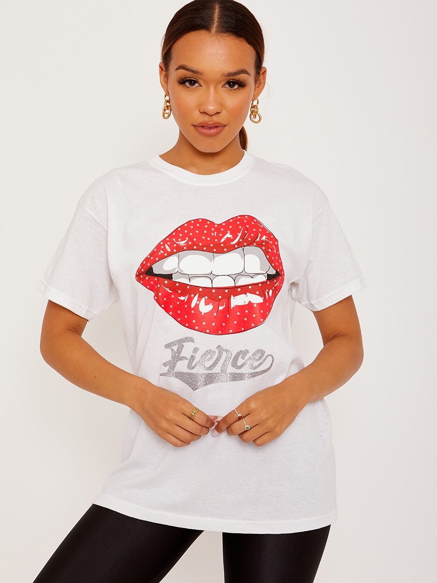 Fierce Graphic Printed T-Shirt