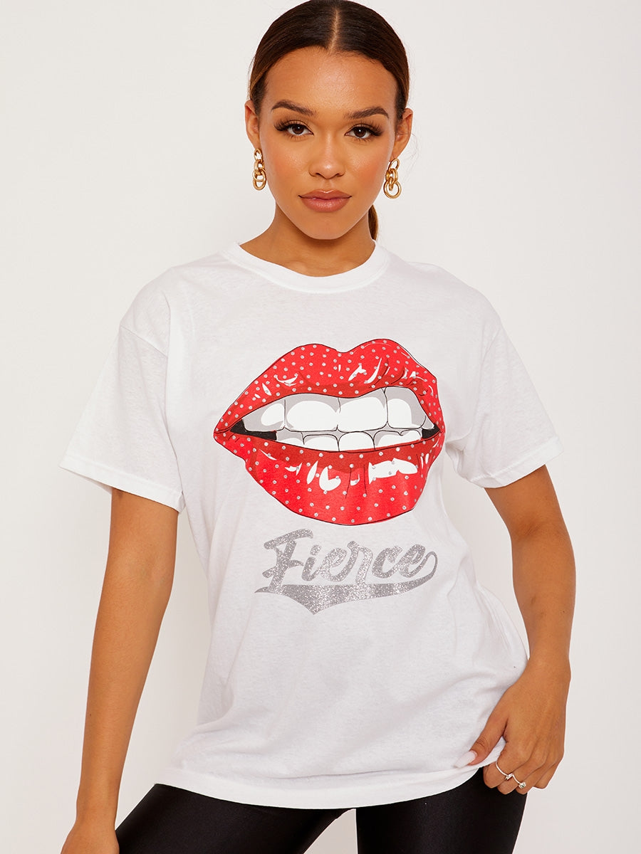 Fierce Graphic Printed T-Shirt