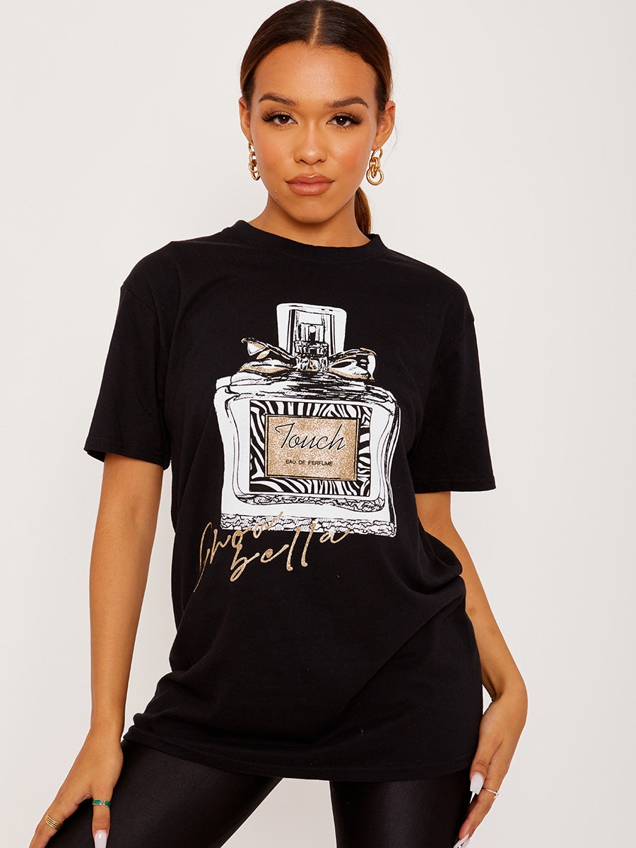 Perfume Graphic Printed T-Shirt