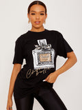 Perfume Graphic Printed T-Shirt