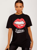 Fierce Graphic Printed T-Shirt