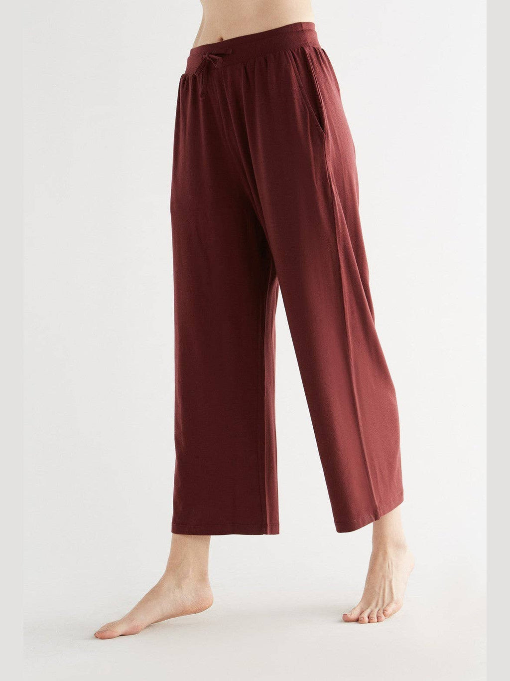 Tencel Wide Leg Trousers: Womens