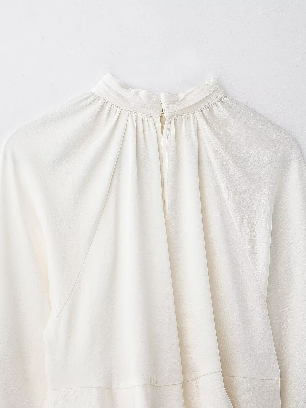 New Women's Classic Fashion Laminated Decoration Shirt