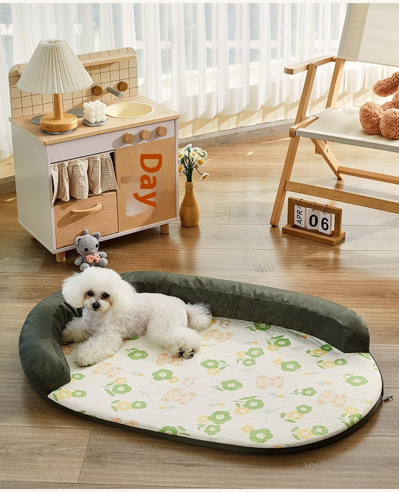 Four Seasons Universal Removable And Washable Summer Cool Nest Sleeping Dog Mat