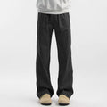 Maillard Retro Straight-leg Casual Men's Cargo Pants