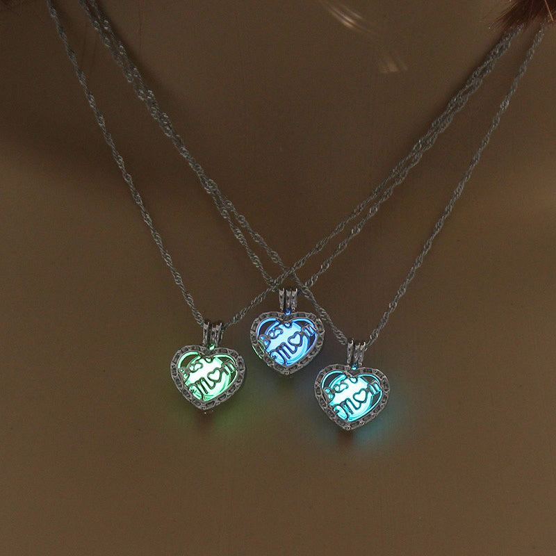 Best Mom Glow-in-the-Dark Necklace