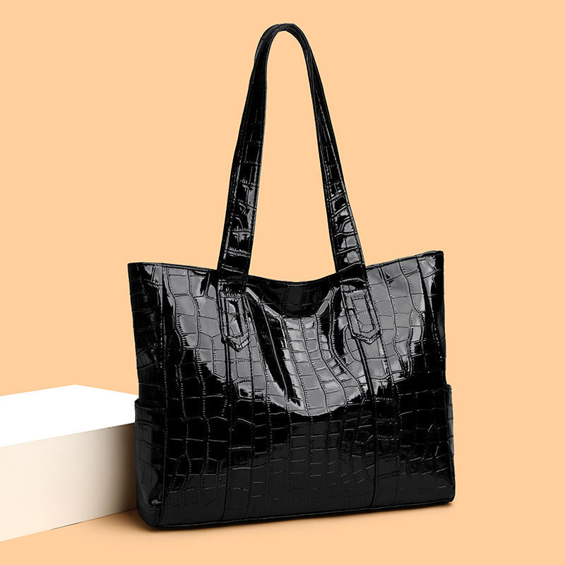 Korean Style Stylish Simple And Versatile European And American Commuters' Tote Bag