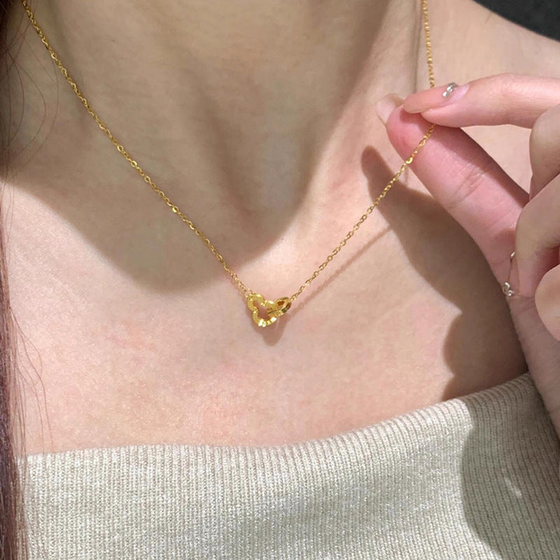 Women's Ice Gourd Pendant Necklace