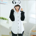 Cartoon Animal Dalmatian Husky Shar-Pei Pajamas Flannel Anime Homewear For Women