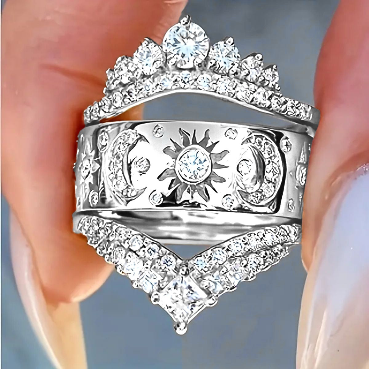 European And American Women's Affordable Luxury Rings