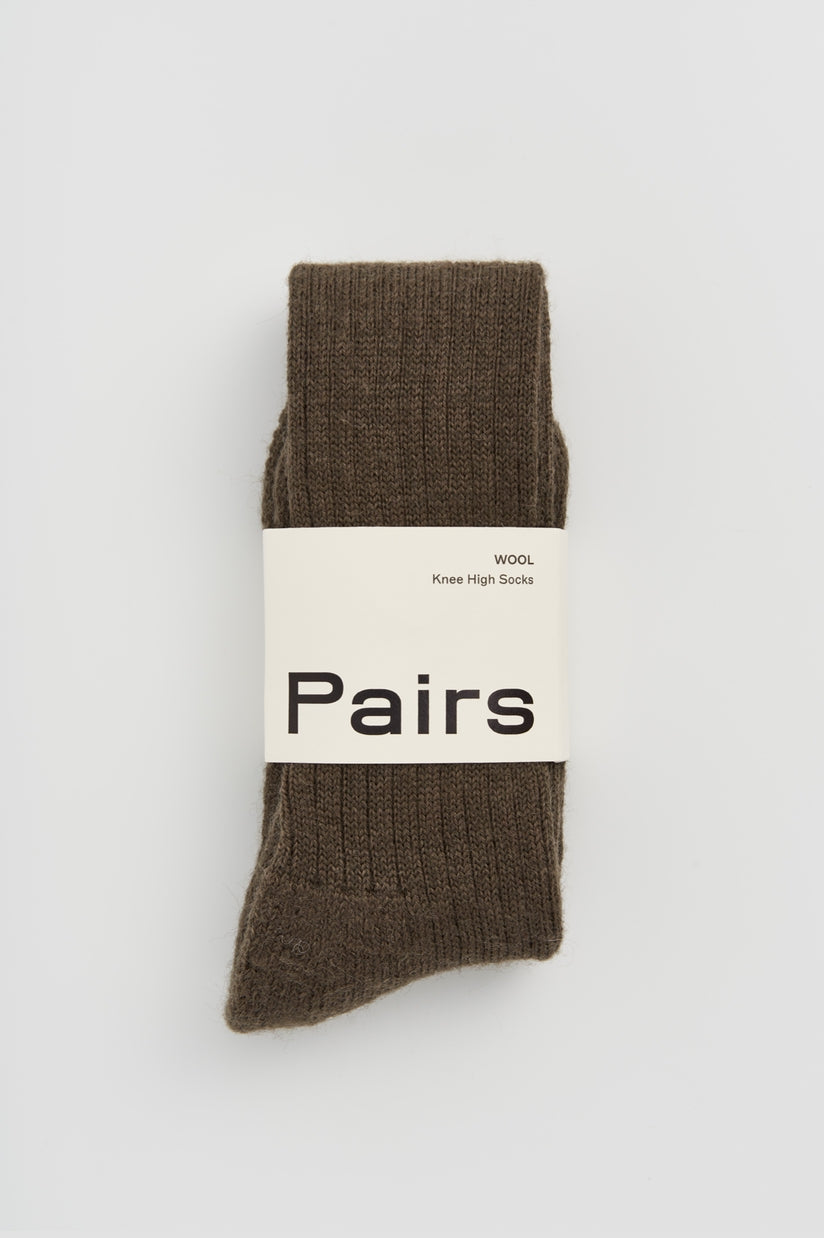 Wool Knee High Socks